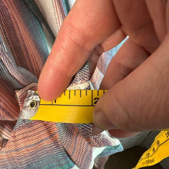 CRYSTAL SKY HI LO SHORTS & SKIRT ONE PIECE HALTER ROMPER Stripped SLEEVELESS - Picture 13 of 14